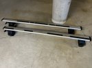 Barre Thule Wingbar 135 cm Aerodinamiche alluminio e Portabici