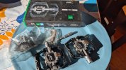 HT-COMPONENTS  Coppia Pedali HT-D1 Duo