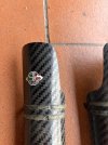 Protezioni carbonio foderi forcella rovere compositi